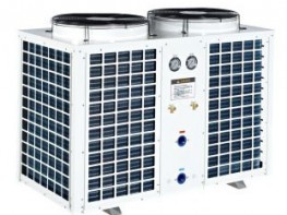常溫型溫泉系列熱泵機組10-15匹機型頂出風