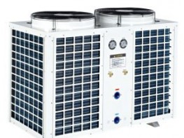 常溫型熱水系列熱泵機組10-15匹機型頂出風