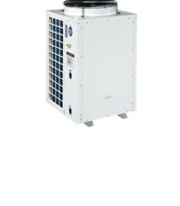 常溫型溫泉系列熱泵機組5-6匹機型頂出風